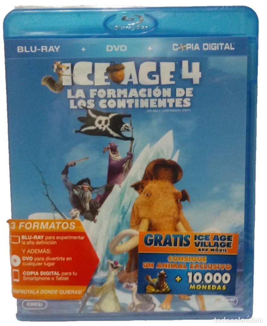 Kino: ICE AGE 4 LA FORMACI&Oacute;N DE LOS CONTINENTES BLU RAY NUEVA PRECINTADA