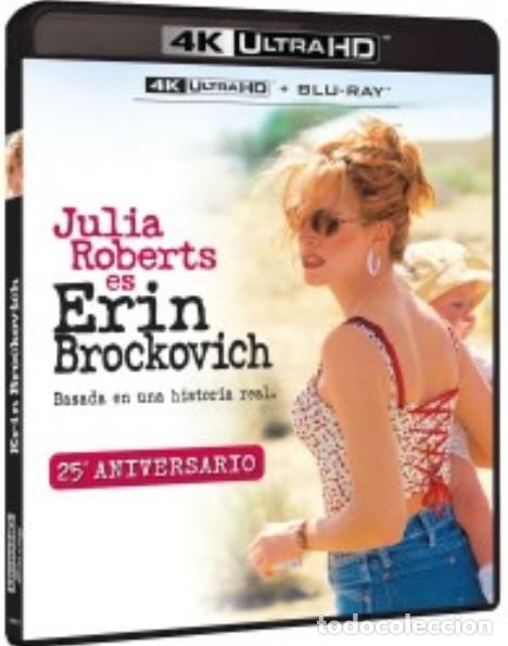 Cine: ERIN BROCKOVICH (Steven Soderbergh, 2000) - EDICION 4K UHD + BLU RAY - Foto 1