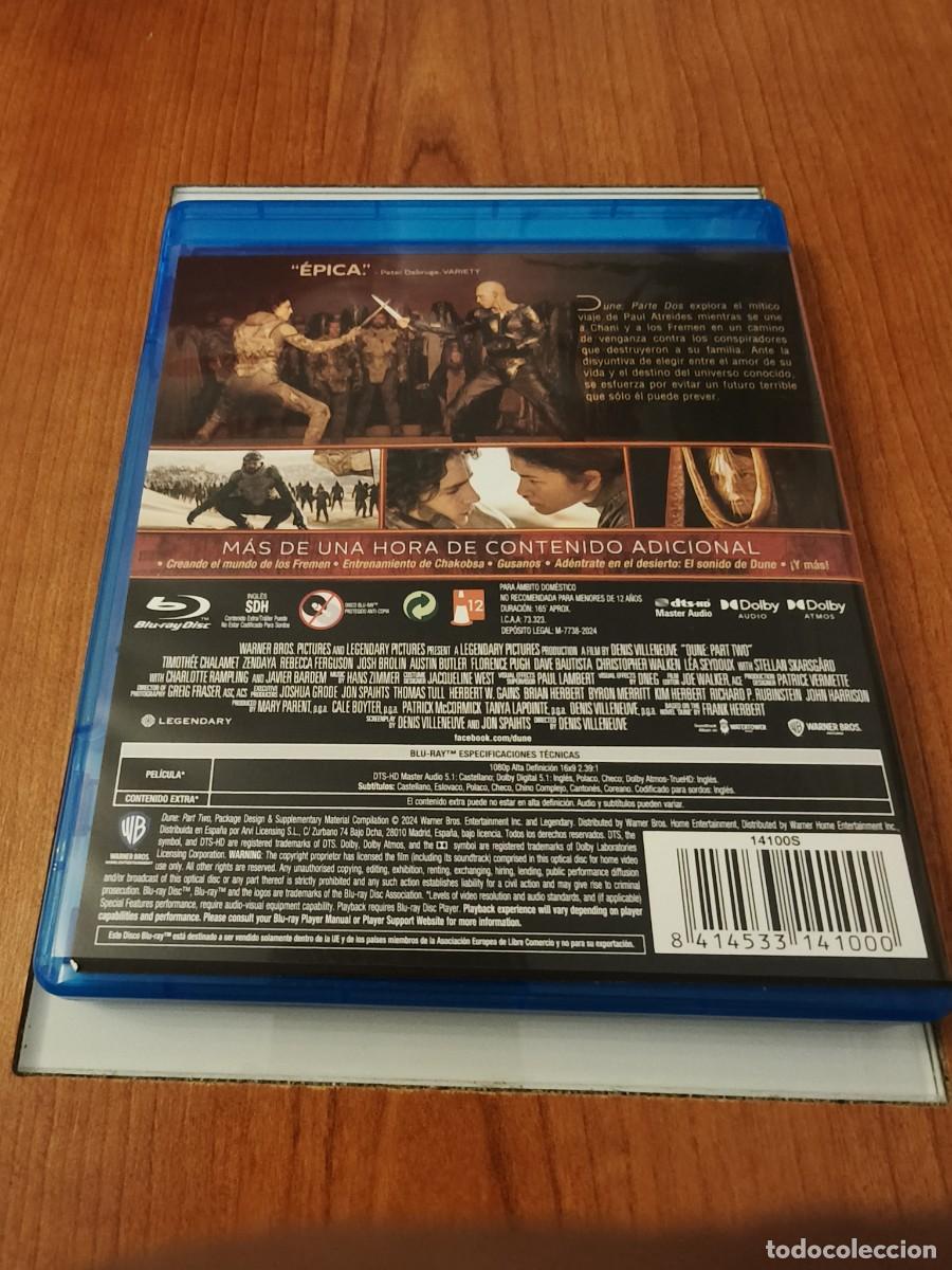 Cine: BLU RAY - DUNE , PARTE DOS - LEER CONDICIONES DE VENTA - Foto 2