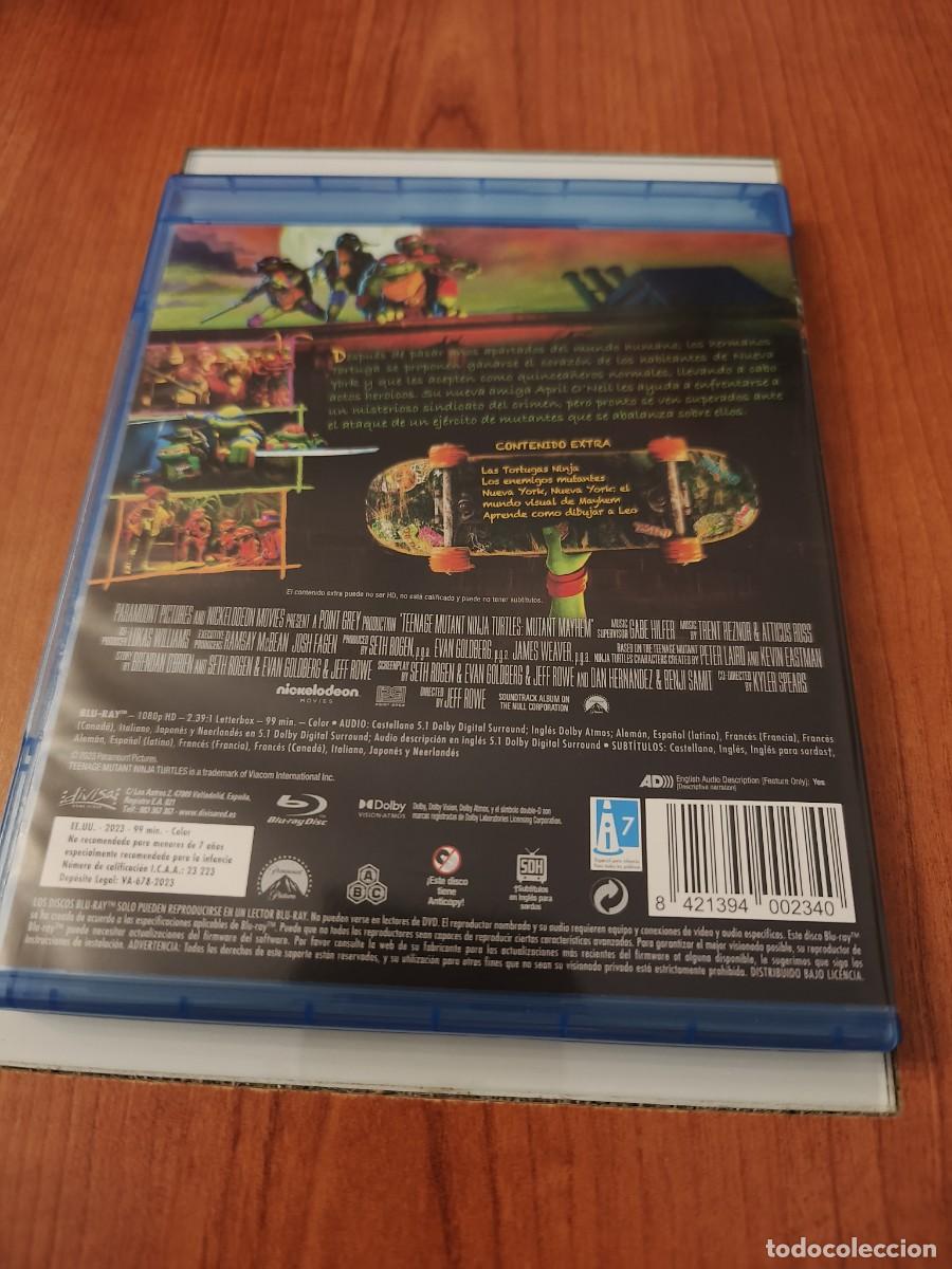 Cine: BLU RAY - NINJA TURTLES - LEER CONDICIONES DE VENTA - Foto 2