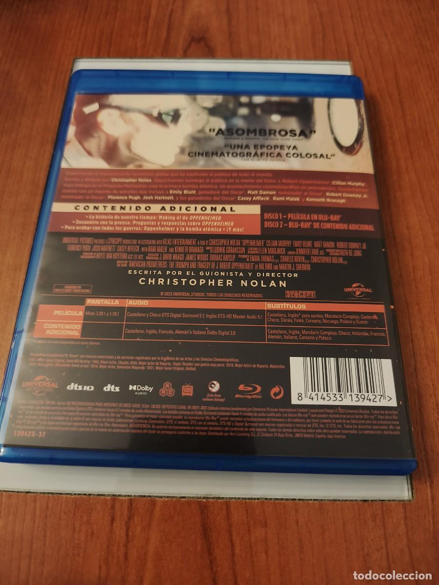 Cine: BLU RAY - OPPENHEIMER - CHRISTOPHER NOLAN - LEER CONDICIONES DE VENTA - Foto 2