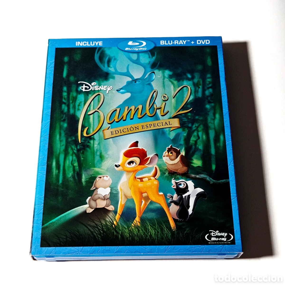 Cinema: Bambi 2 (Blu-ray + DVD) Slipcover. Disney. Bluray