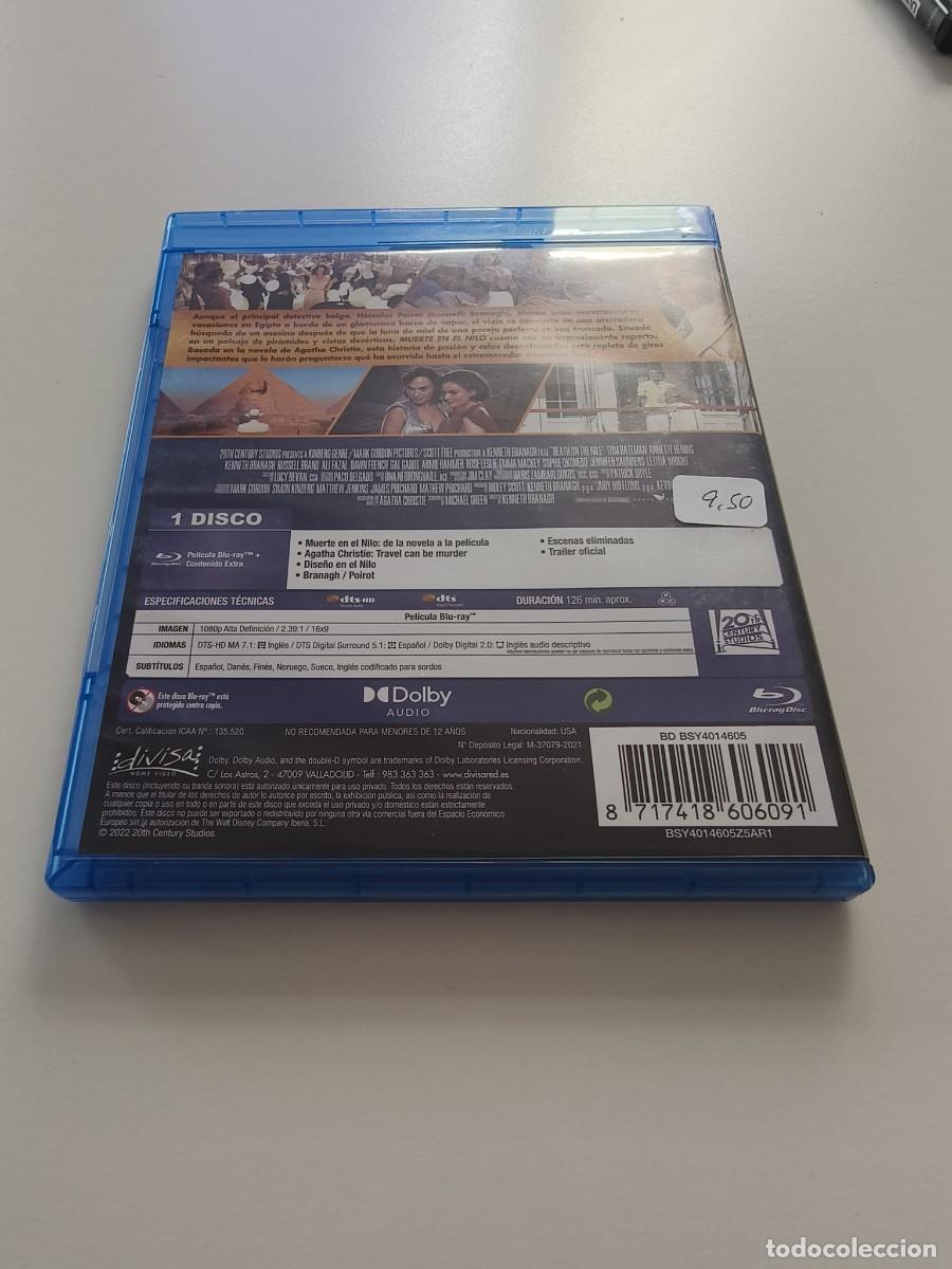 Cine: BLU RAY - MUERTE EN EL NILO - LEER CONDICIONES DE VENTA - Foto 2