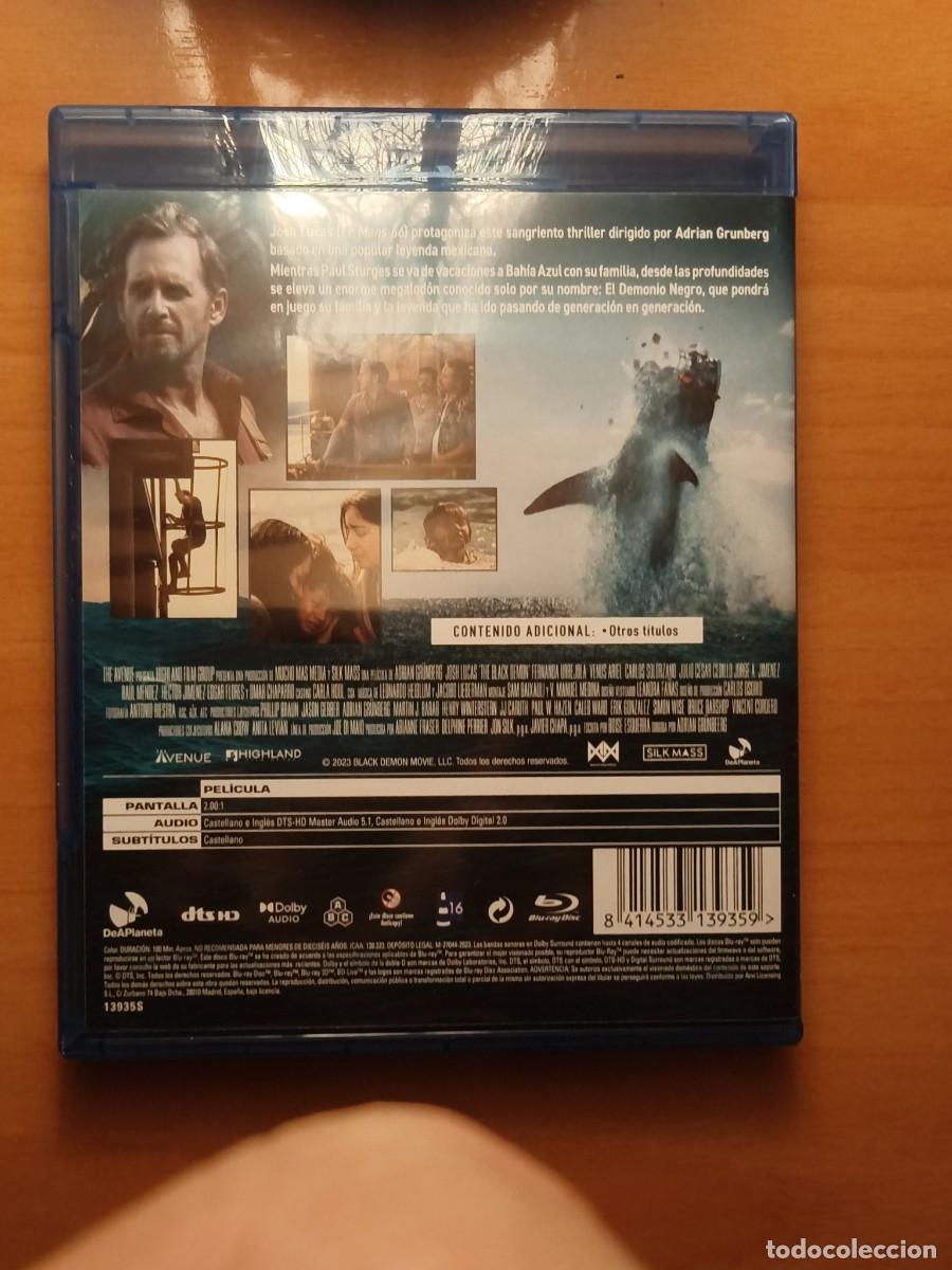 Cine: BLU RAY - TIBUR&Oacute;N NEGRO - LEER CONDICIONES DE VENTA - Foto 2