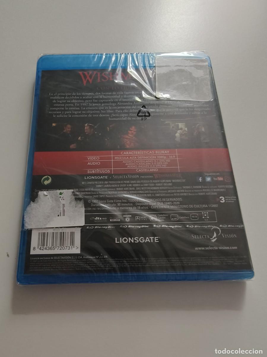 Cine: BLU RAY - WISHMASTER - LEER CONDICIONES DE VENTA - Foto 2
