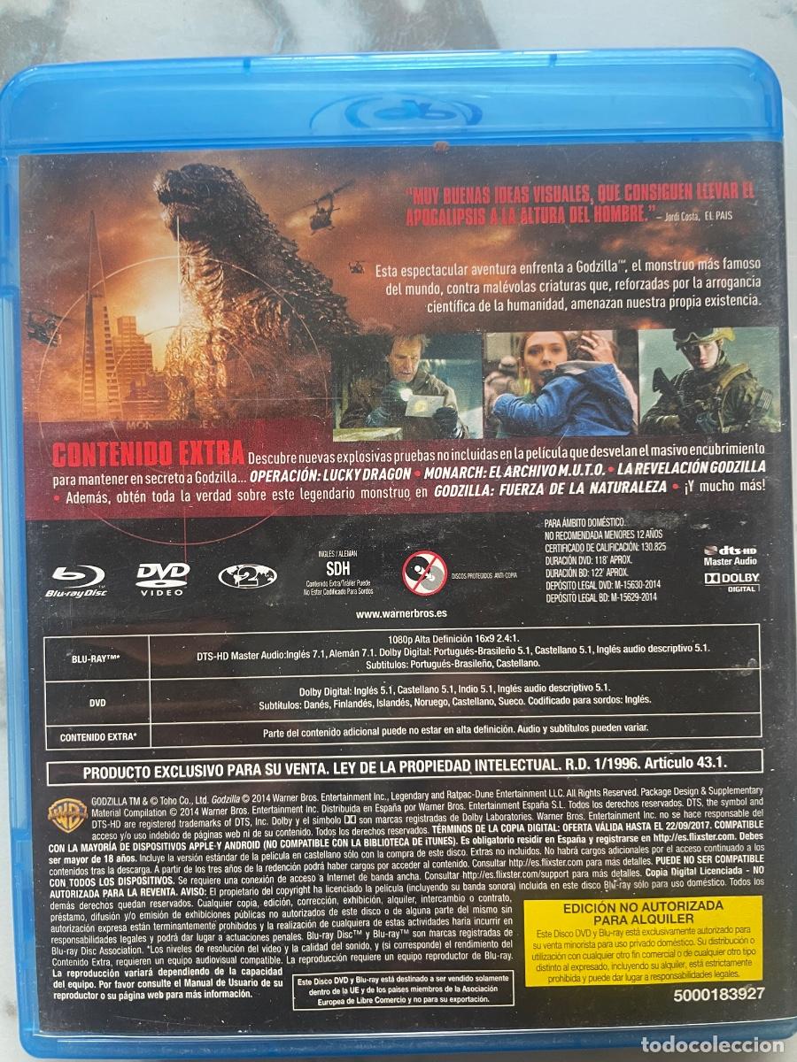 Cine: Godzilla (disco blue ray) - Foto 2