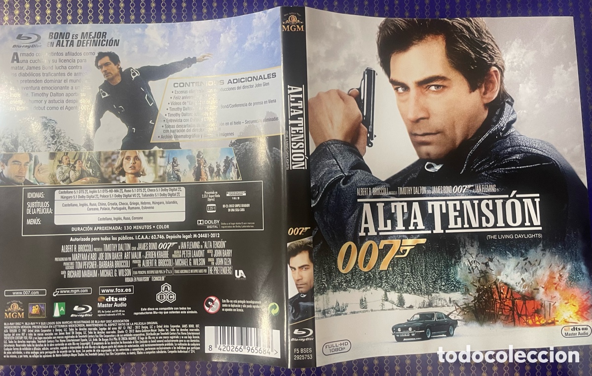 Cine: 007 Alta Tension (blue ray) - Foto 2
