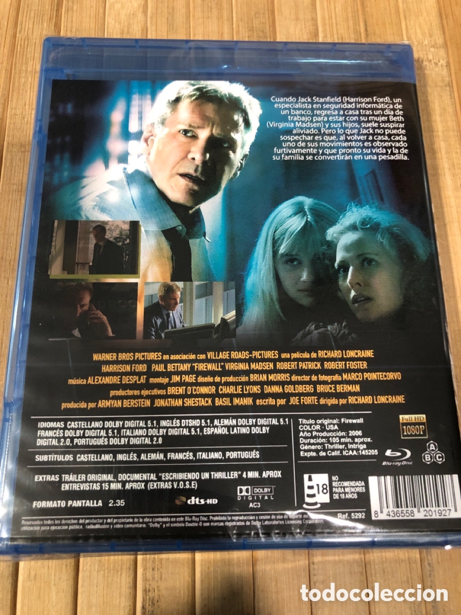 Cine: Firewall BLU-RAY PRECINTADO - Foto 2