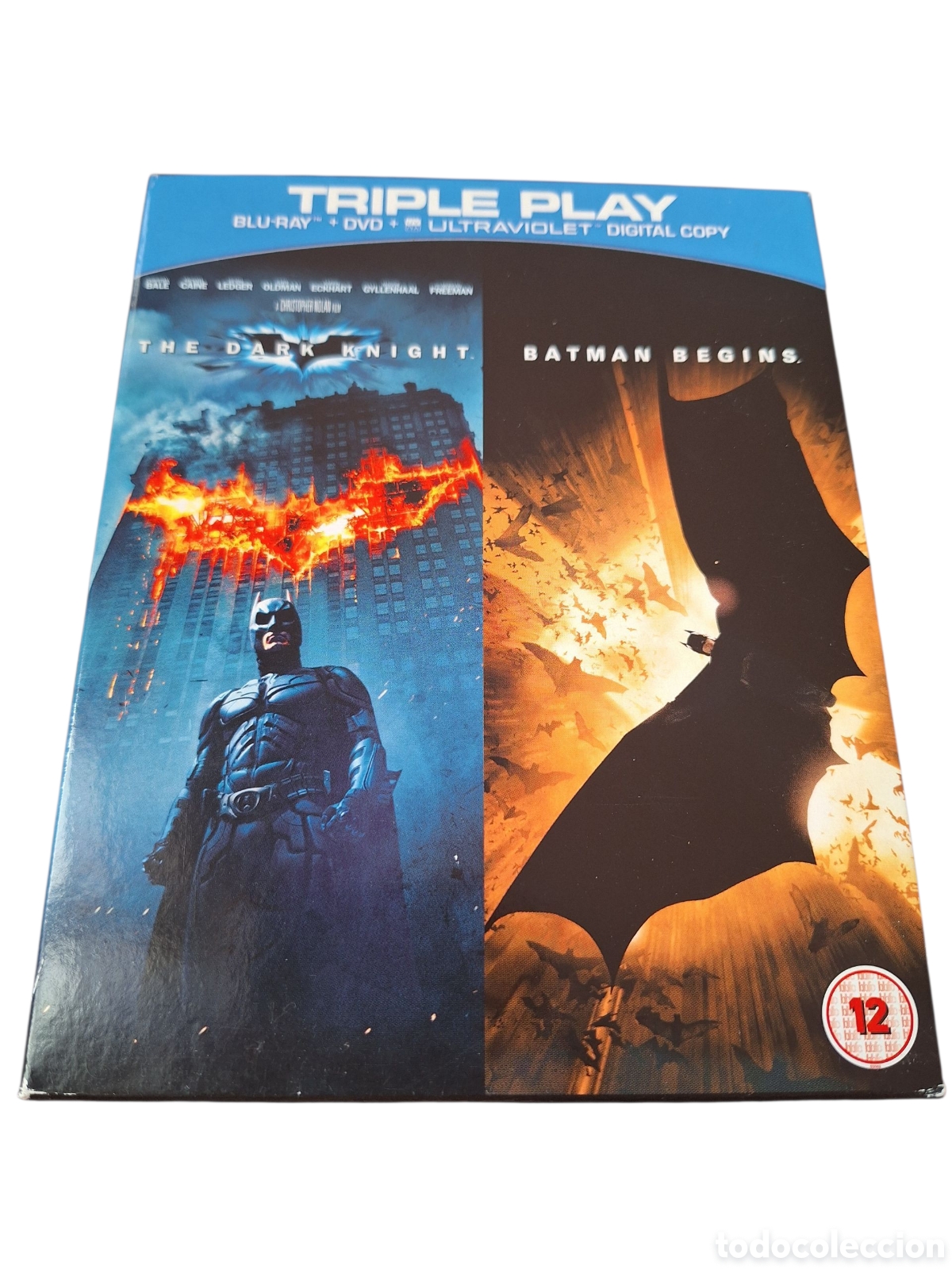 Cin&eacute;ma: RB22 pack el caballero oscuro / batman begins BLURAY SEGUNDAMANO