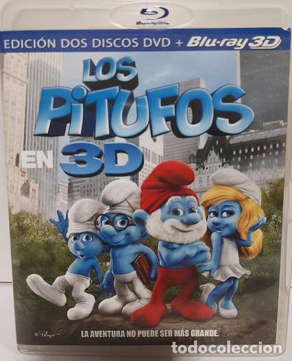 Cine: Los Pitufos (Blue ray 3D + DVD) - Foto 1