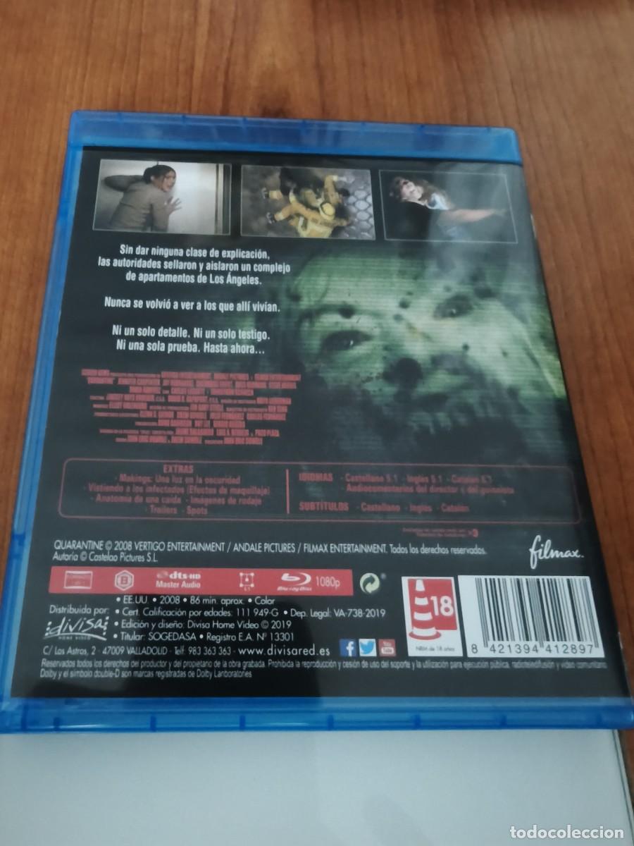 Cine: BLU RAY - QUARANTINE - LEER CONDICIONES DE VENTA - Foto 2