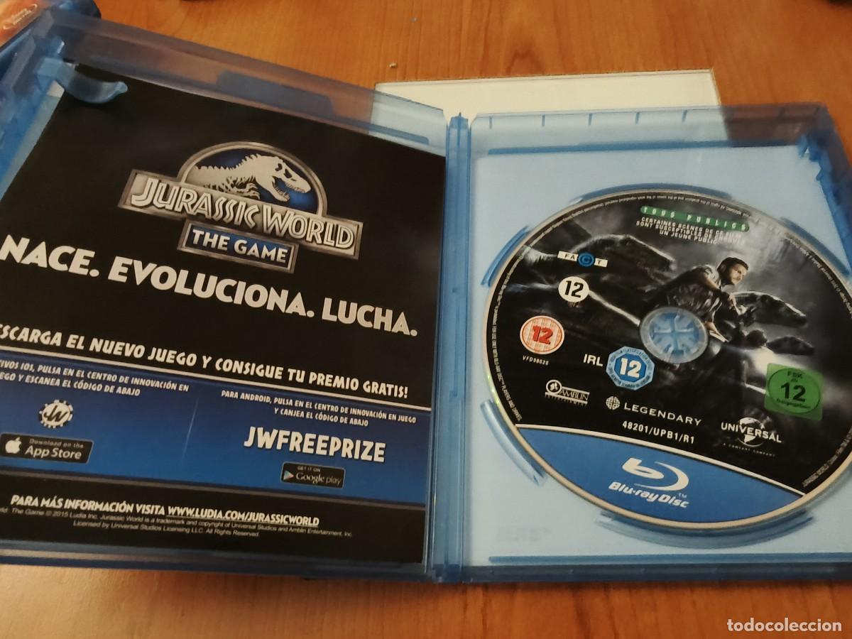 Cine: BLU RAY - JURASSIC WORLD - LEER CONDICIONES VENTA - Foto 3