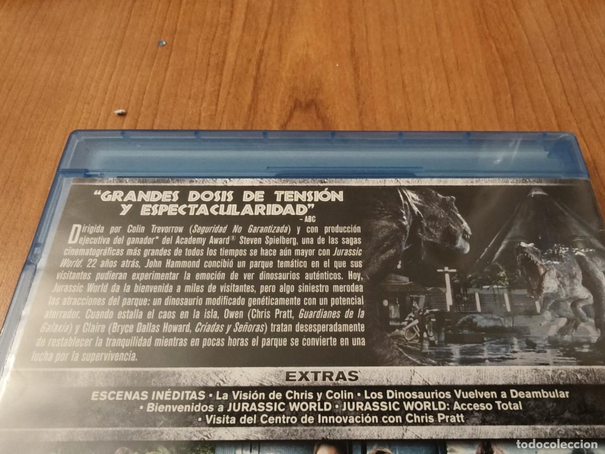 Cine: BLU RAY - JURASSIC WORLD - LEER CONDICIONES VENTA - Foto 4