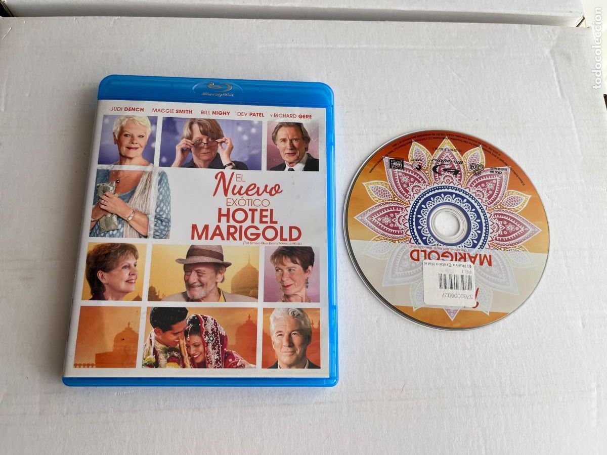 Cinema: EL NUEVO EXOTICO HOTEL MARIGOLD - PELICULA BLURAY BRAY KRAETEN