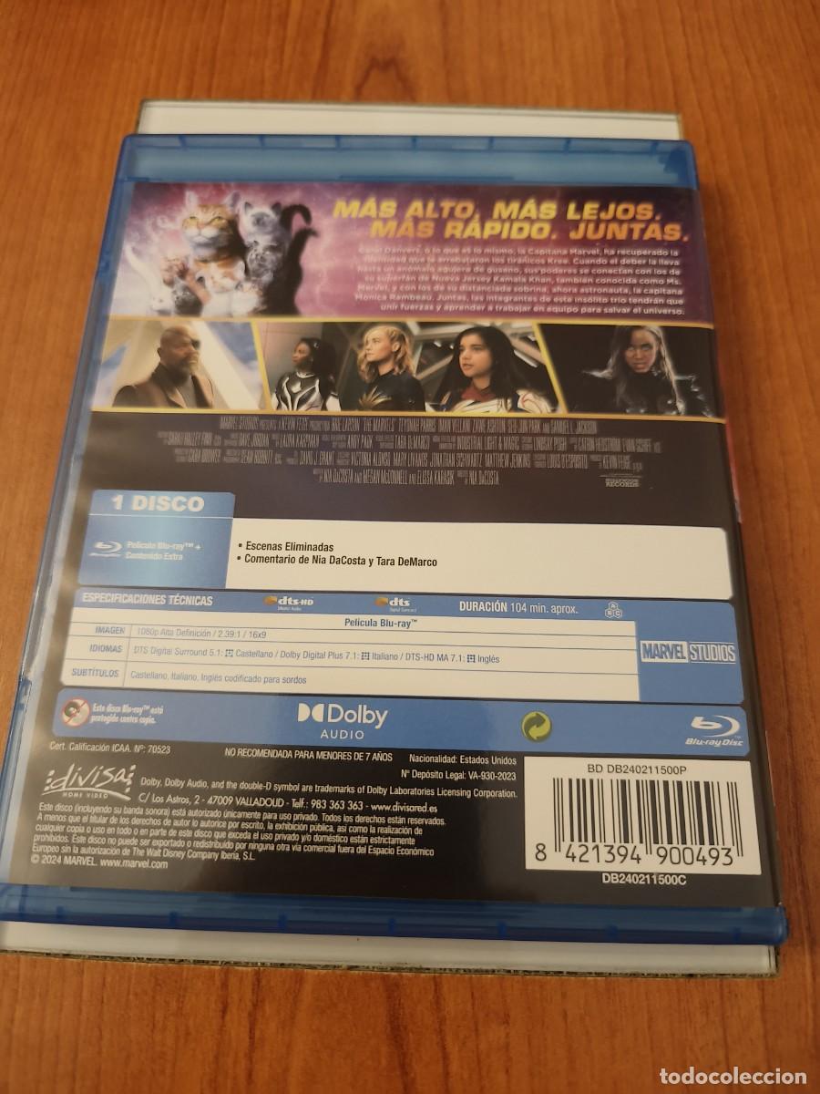 Cine: BLU RAY - THE MARVELS - LEER CONDICIONES DE VENTA - Foto 2