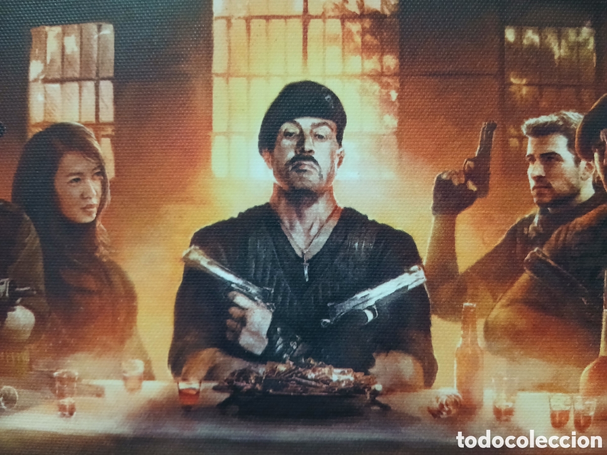 Cine: Cuadro Mercenarios 2 + Blu-Ray - Foto 3
