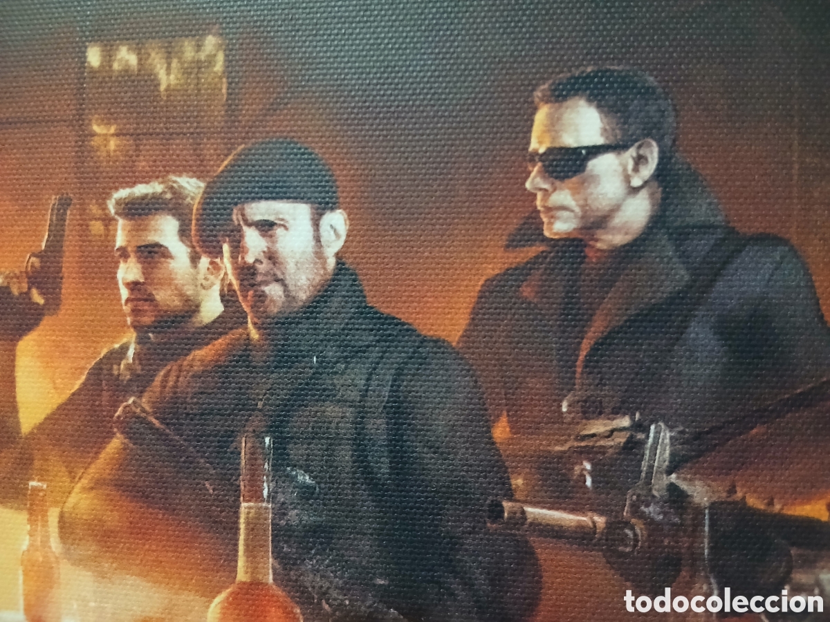 Cine: Cuadro Mercenarios 2 + Blu-Ray - Foto 6