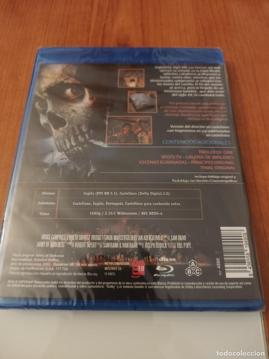 Cine: BLU RAY - EL EJ&Eacute;RCITO DE LAS TINIEBLAS - SAM RAIMI - LEER CONDICIONES DE VENTA - Foto 2