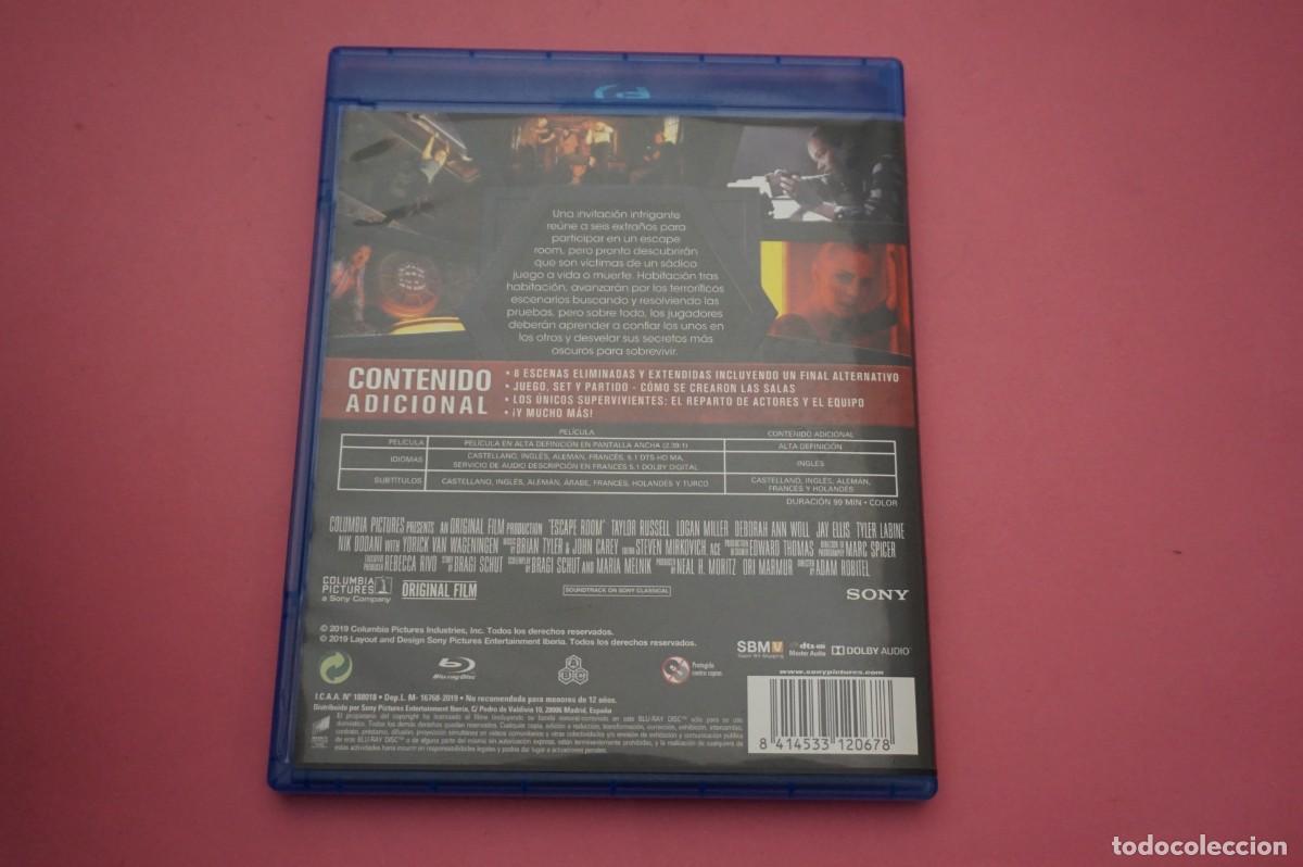 Cine: BLU-RAY/ ESCAPE ROOM - - Foto 3