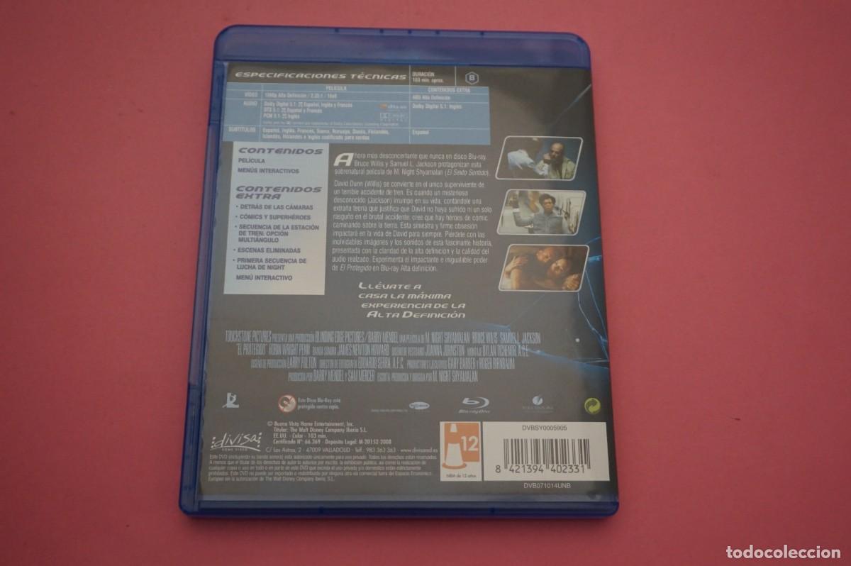 Cine: BLU-RAY/ EL PROTEGIDO - BRUCE WILLIS - Foto 3