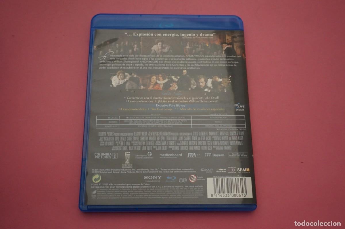 Cine: BLU-RAY/ ANONYMOUS - ROLAND EMMERICH - Foto 3