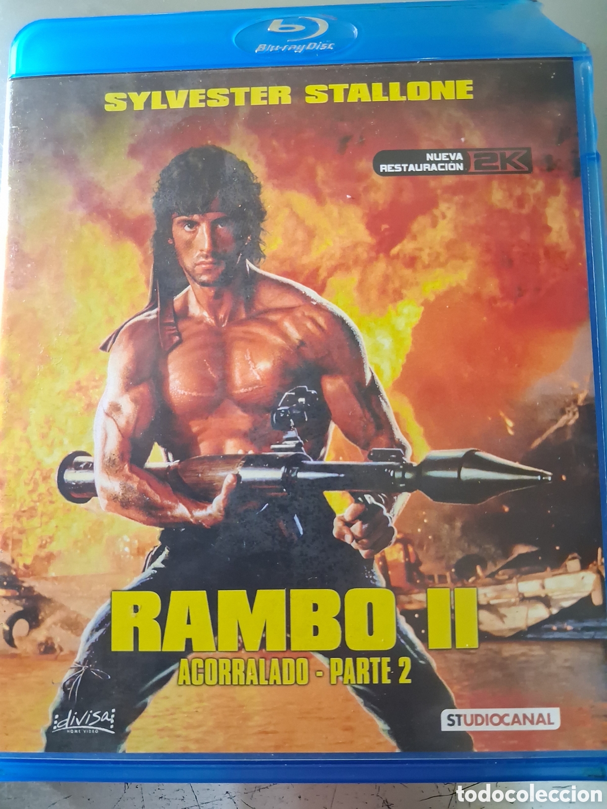 Cine: RAMBO. ACORRALADO PARTE 2. BLU RAY. - Foto 1