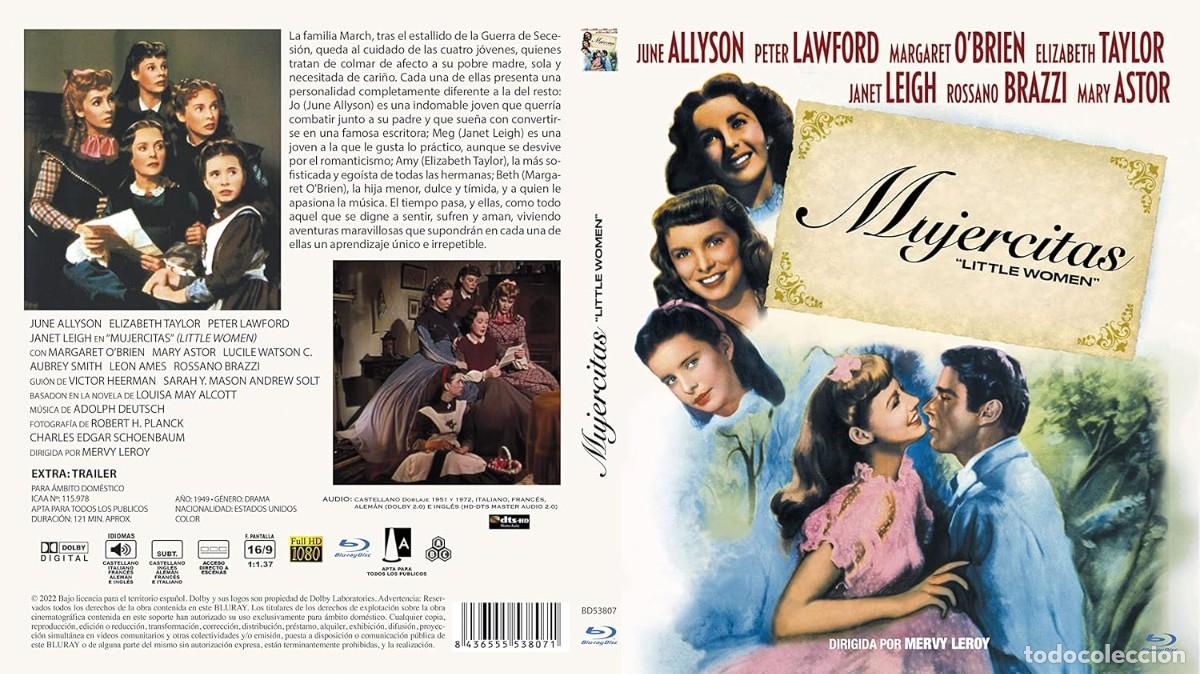 Cine: MUJERCITAS 1949 BLU-RAY - Foto 2