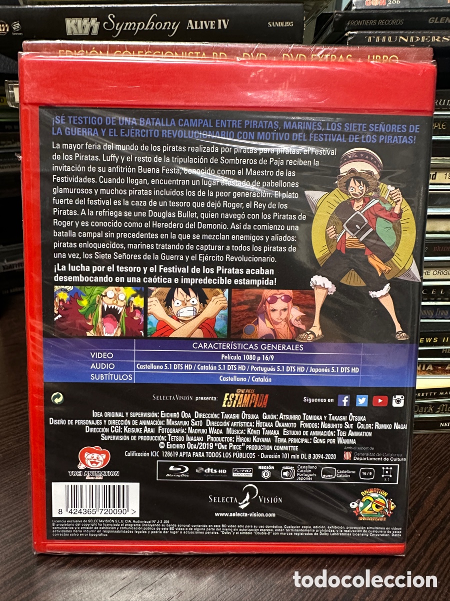 Cine: One Piece. Estampida (Blu-ray) *Precintado* - Foto 3