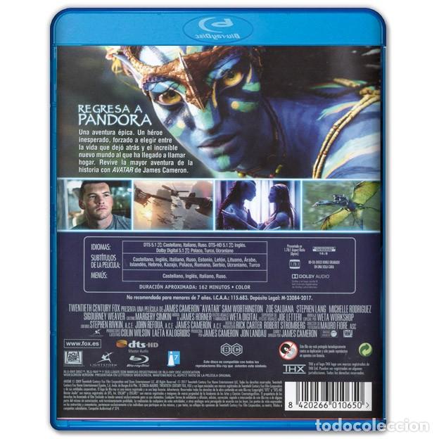 Cine: AVATAR Bluray (Sci-Fi, Aventuras) - Foto 2