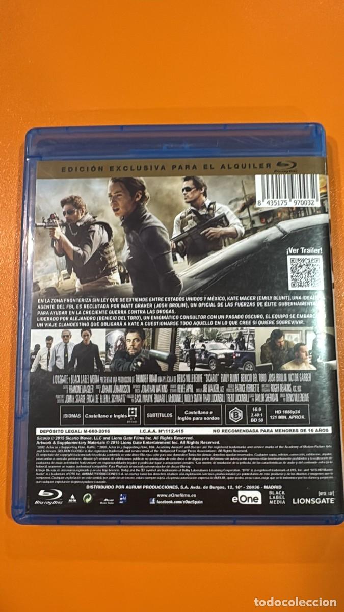Cine: Sicario [Blu-ray] ALQUILER - Foto 2