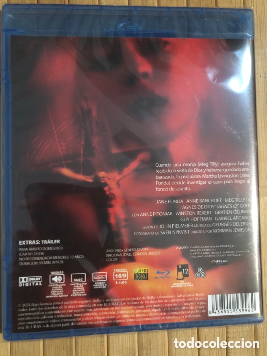Cine: Agnes de Dios BLU-RAY PRECINTADO - Foto 2