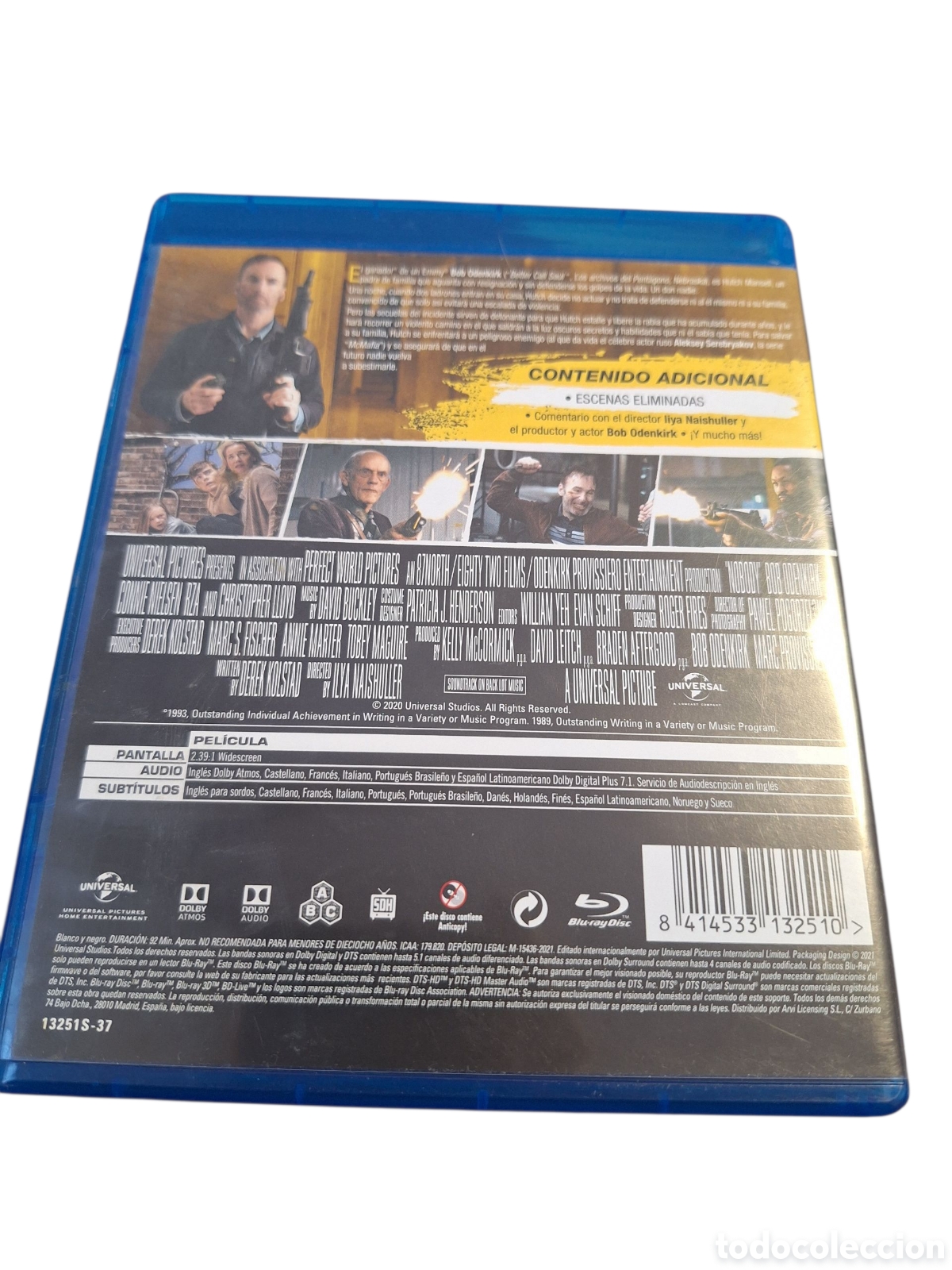 Cin&eacute;ma: RB40 nadie BLURAY SEGUNDAMANO
