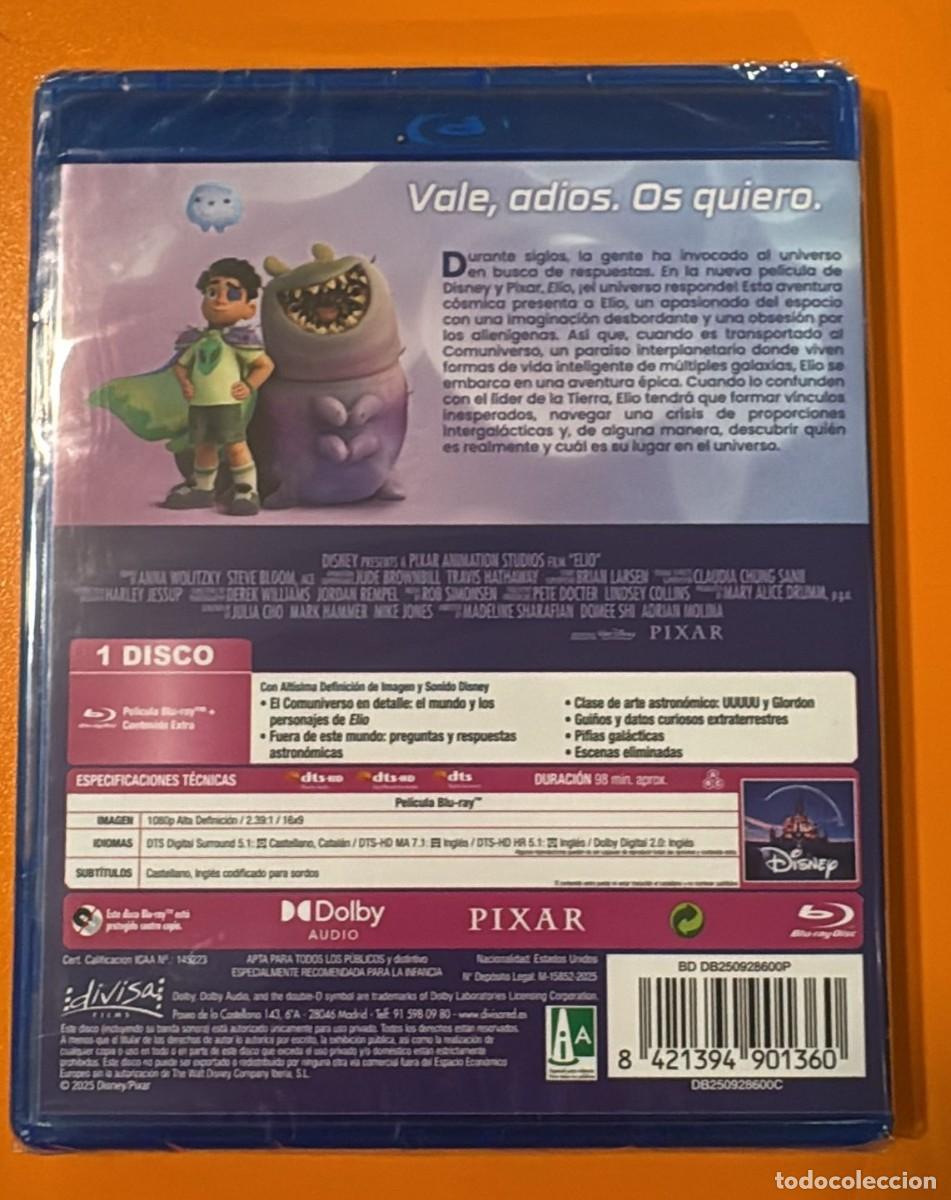 Cine: Elio (Blu-ray) NUEVA - Foto 2