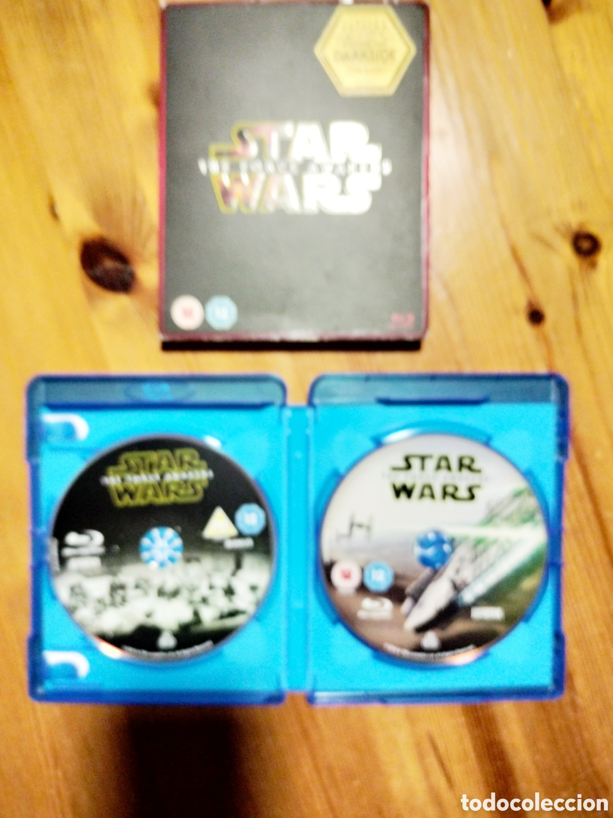 Cine: el despertar de la fuerza blu Ray en ingles
