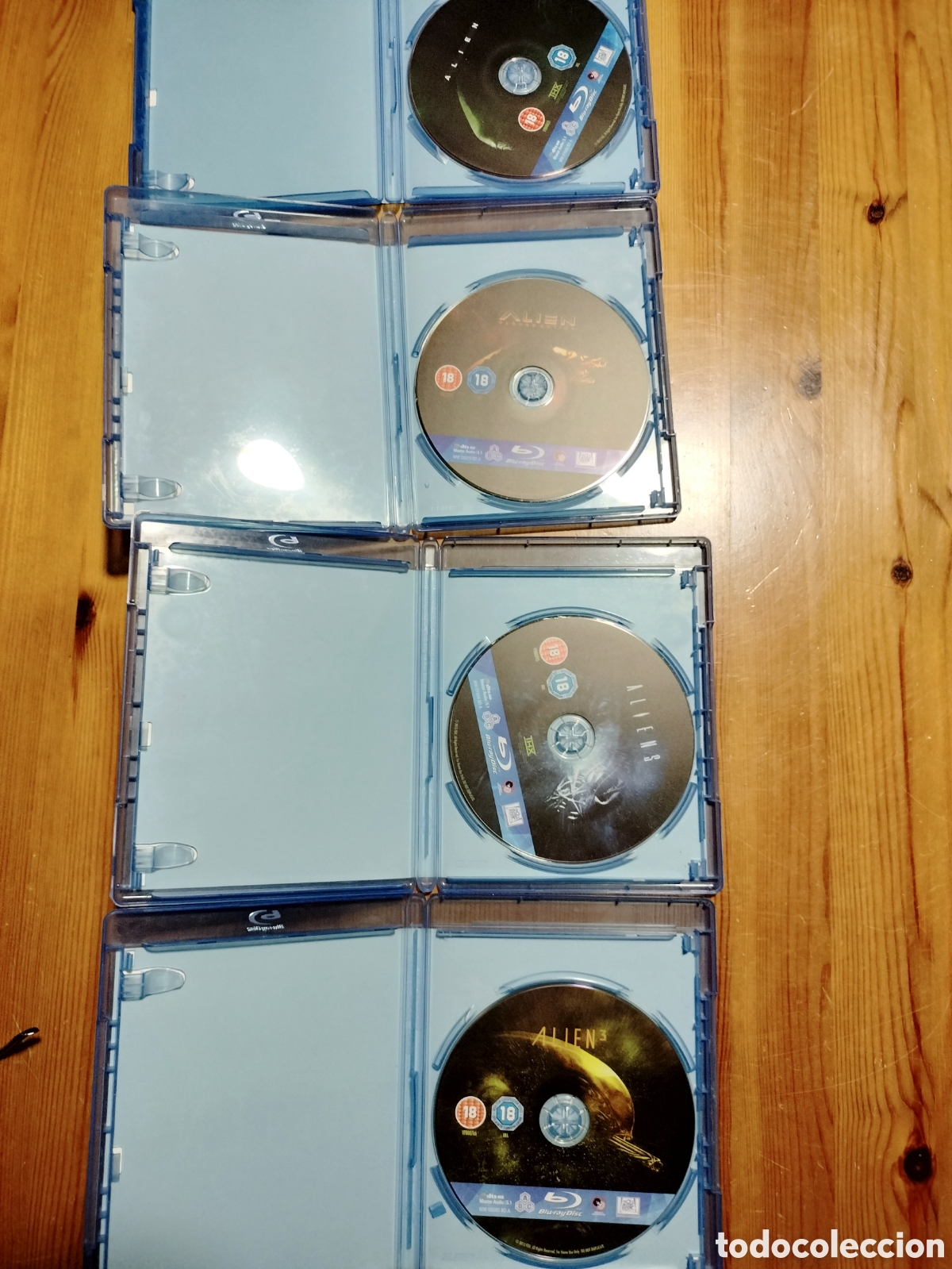 Cine: 4 blu Ray alien en versi&oacute;n inglesa - Foto 2