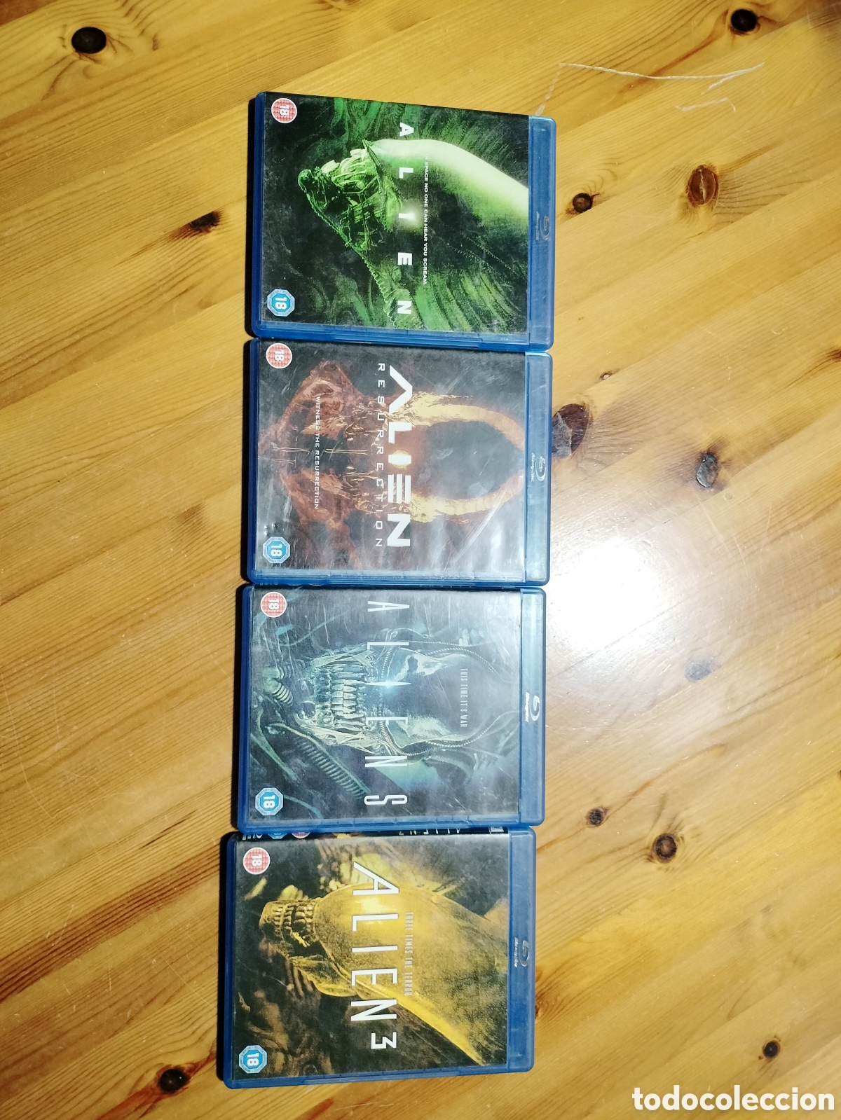 Cine: 4 blu Ray alien en versi&oacute;n inglesa - Foto 1