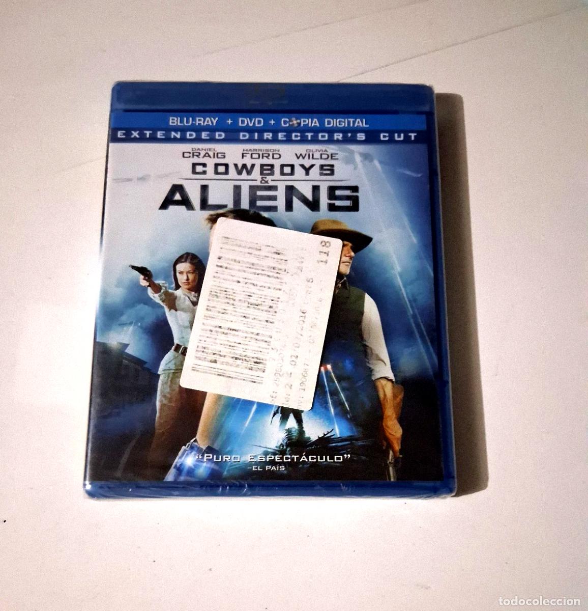 Cinema: BLU-RAY &rdquo;COWBOYS & ALIENS&rdquo; PRECINTADO EXTENDED DIRECTOR'S CUT DANIEL CRAIG HARRI