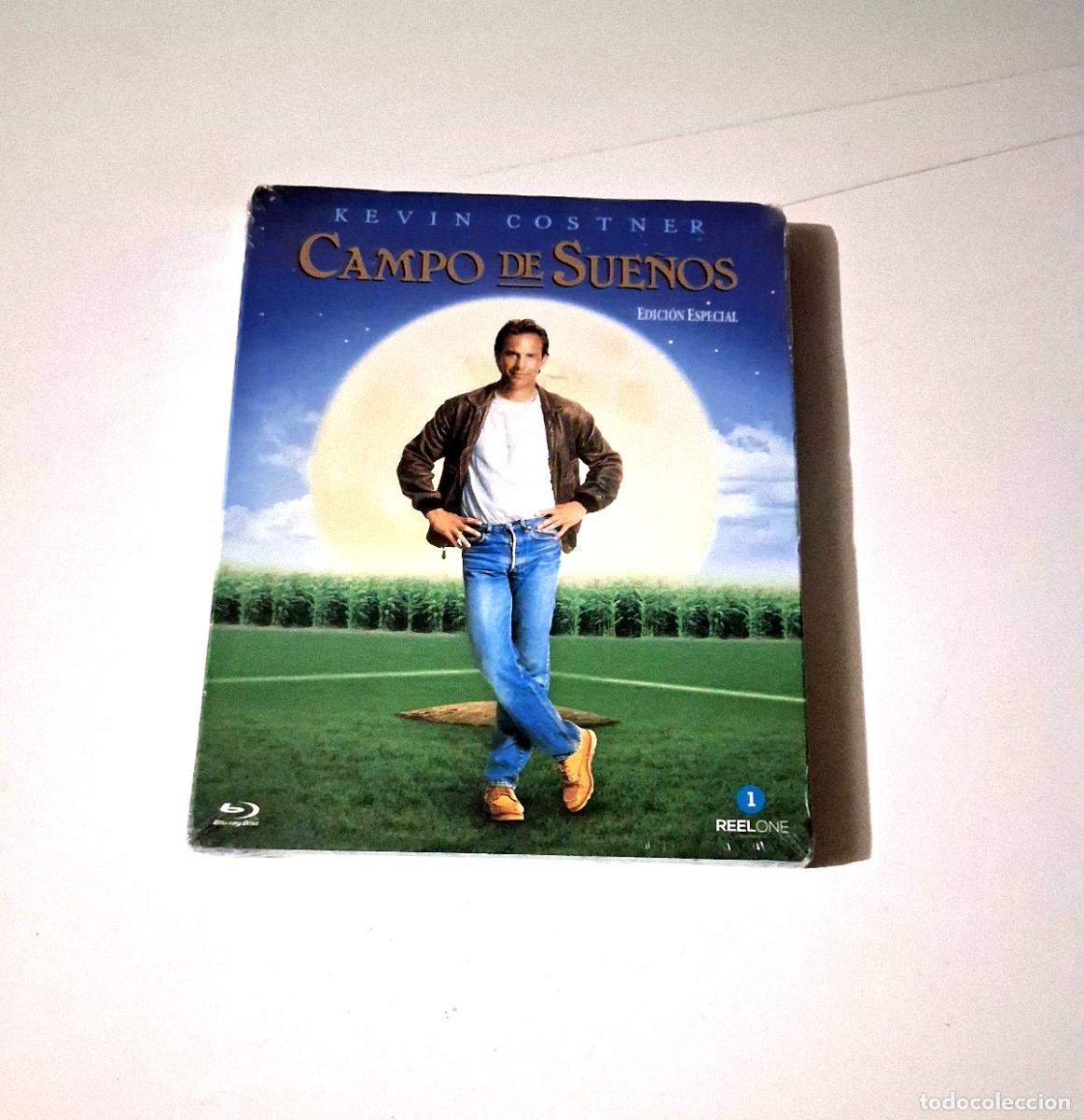 Cinema: BLU-RAY &rdquo;CAMPO DE SUE&Ntilde;OS&rdquo; PRECINTADO SEALED +SLIPCOVER EDICION ESPECIAL KEVIN CO