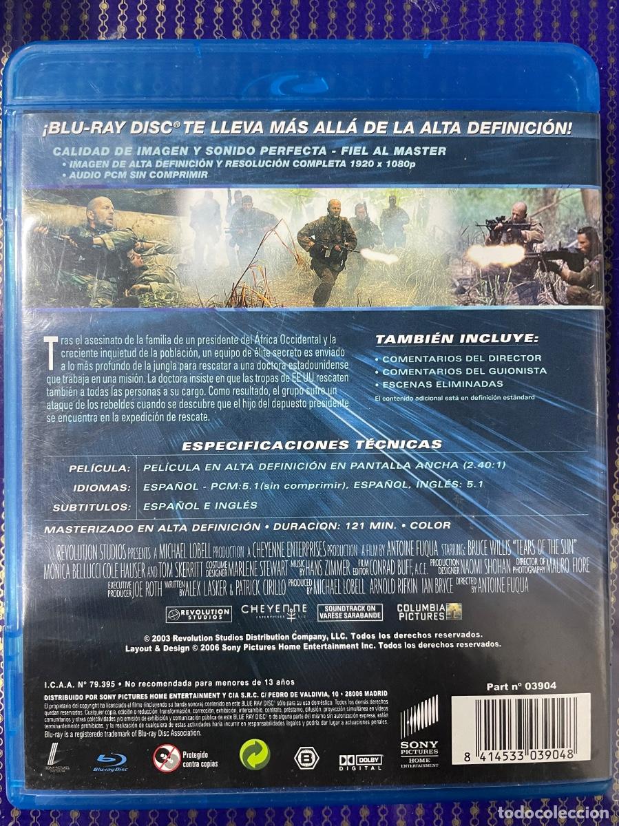 Cine: L&aacute;grimas del sol (Blue ray) - Foto 2