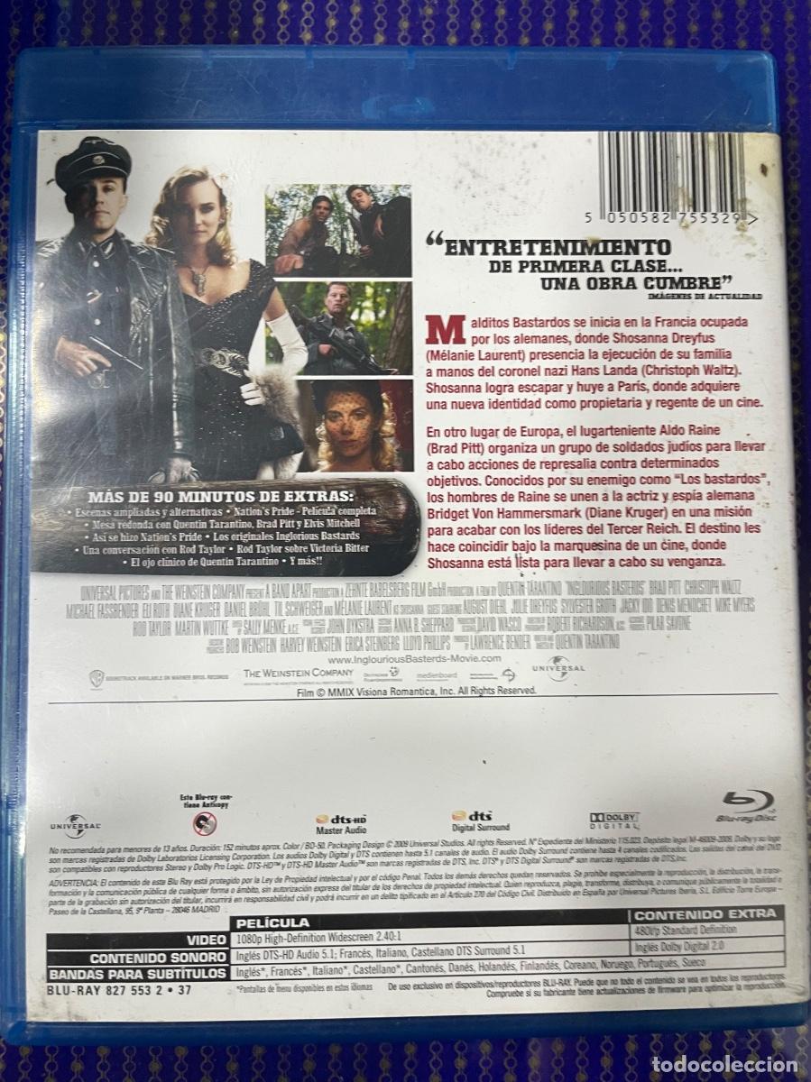 Cine: Malditos Bastardos (Blue ray) - Foto 2