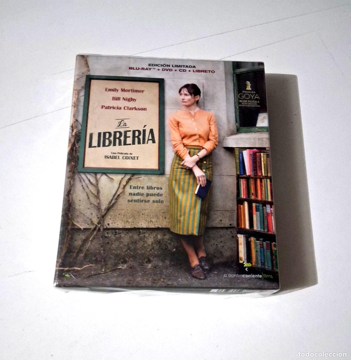Cine: BLU-RAY &rdquo;LA LIBRERIA&rdquo; PRECINTADO SEALED EDICION LIMITADA +DVD +CD +LIBRETO DIGIP