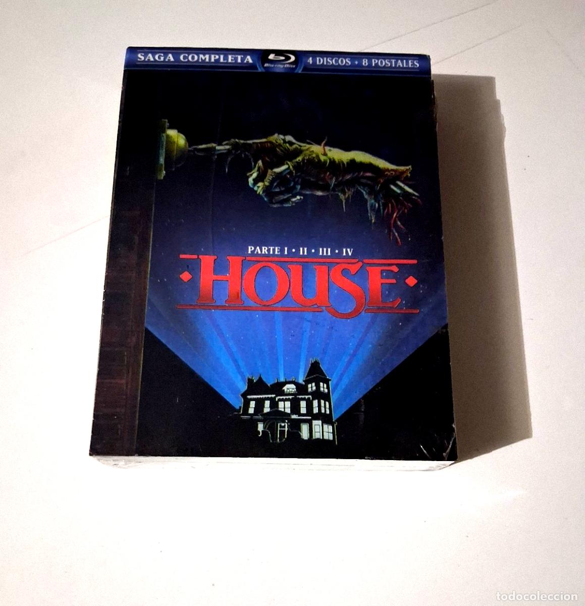 Cine: BLU-RAY &rdquo;HOUSE SAGA COMPLETA&rdquo; PRECINTADO SEALED EDICION LIMITADA DIGIPACK 4 DISC