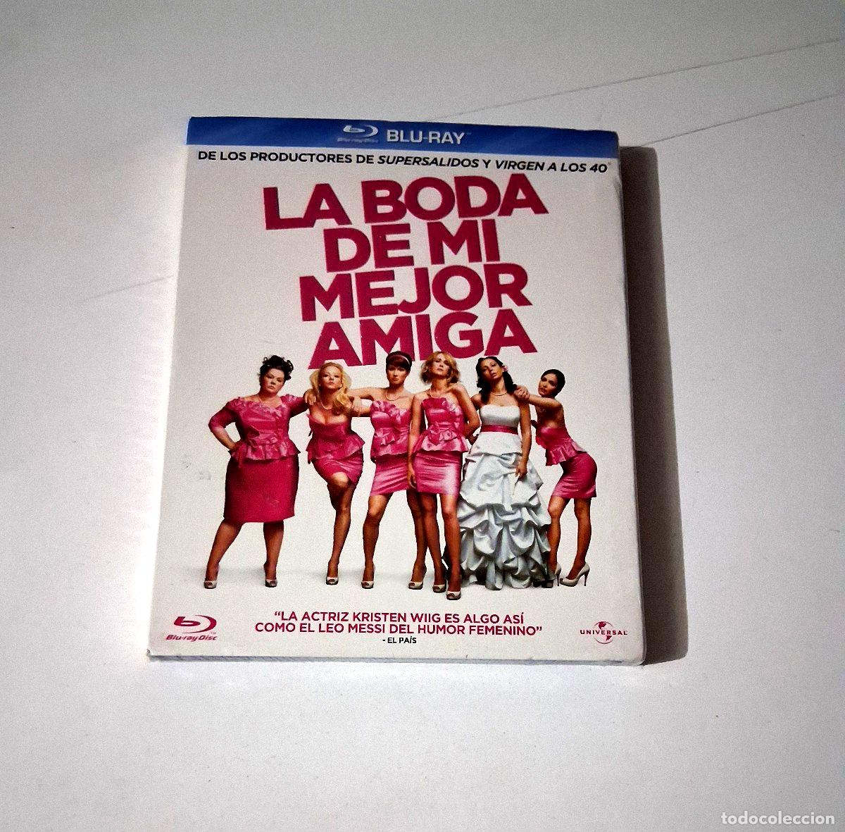 Cine: BLU-RAY &rdquo;LA BODA DE MI MEJOR AMIGA&rdquo; PRECINTADO SEALED +SLIPCOVER PAUL FEIG KRIST