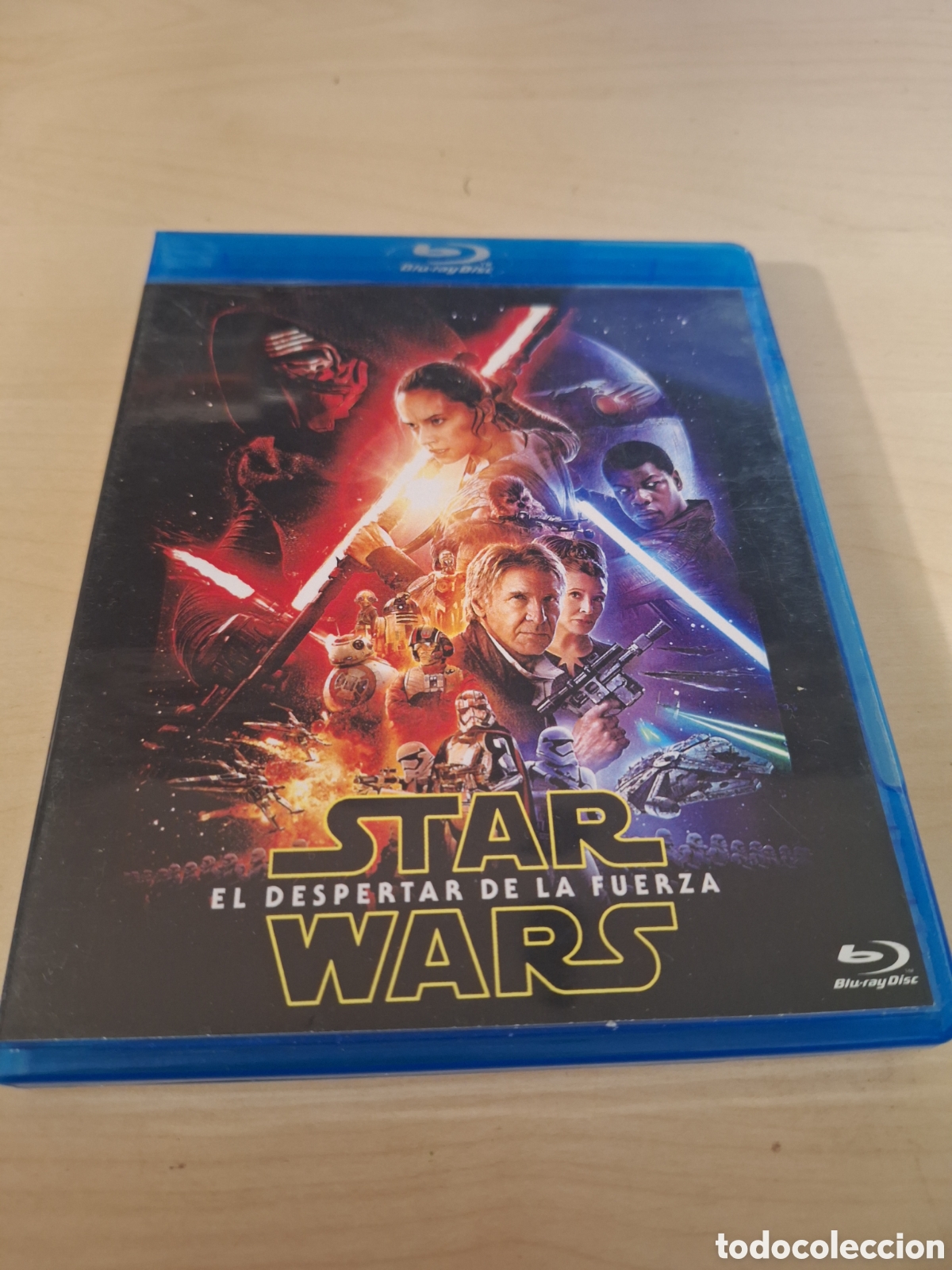 Cine: BLA19 star wars el despertar de la fuerza BLURAY SEGUNDAMANO