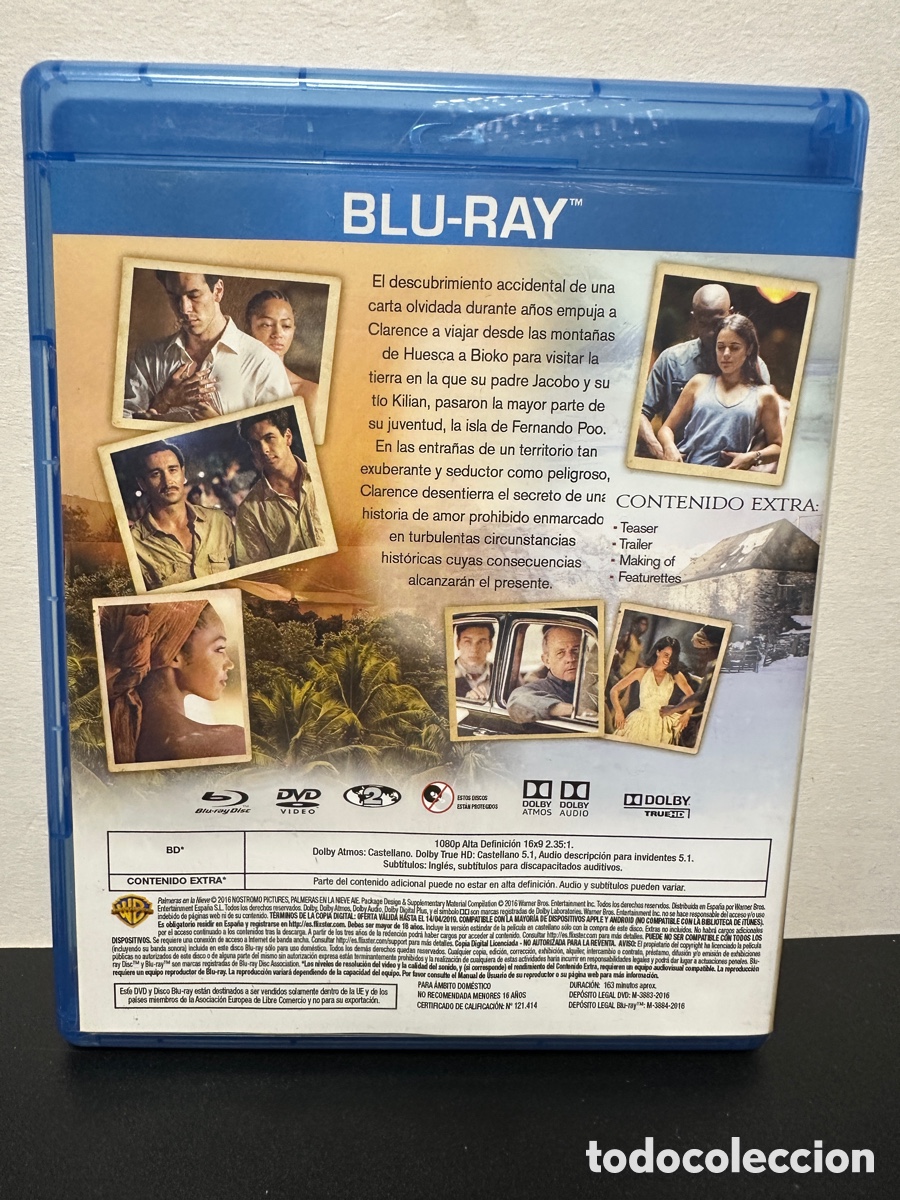 Cine: Palmeras En La Nieve (Blu-ray) - Foto 2