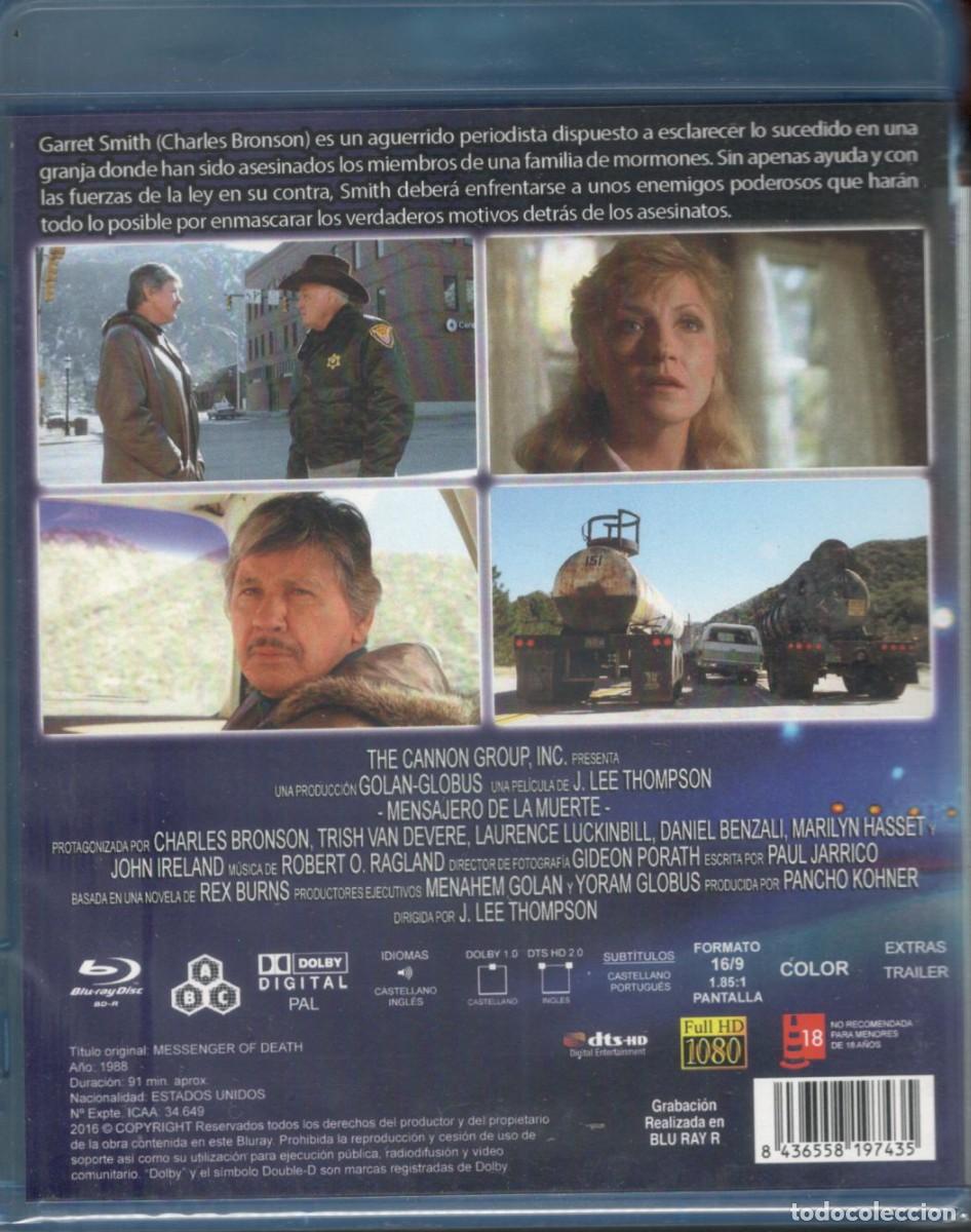 Cine: MENSAJERO DE LA MUERTE BD - Foto 2