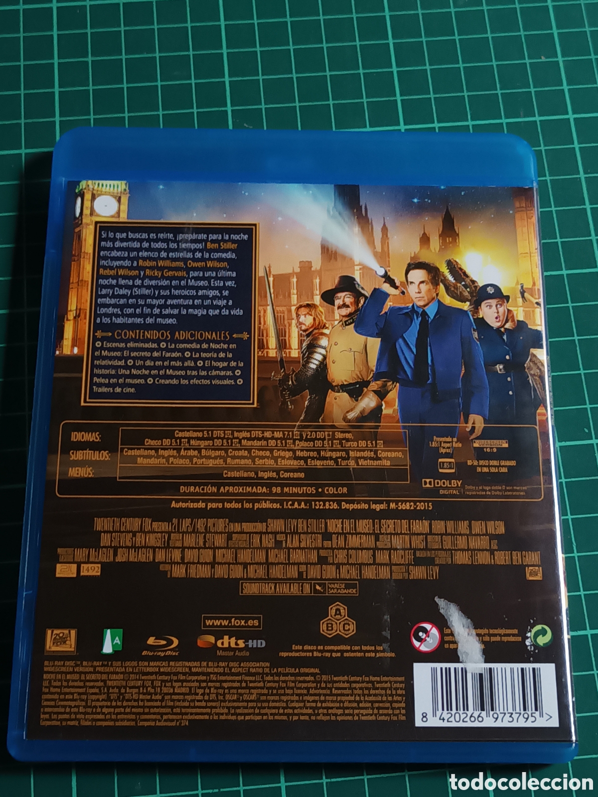 Cine: Noche en el museo blue ray - Foto 2