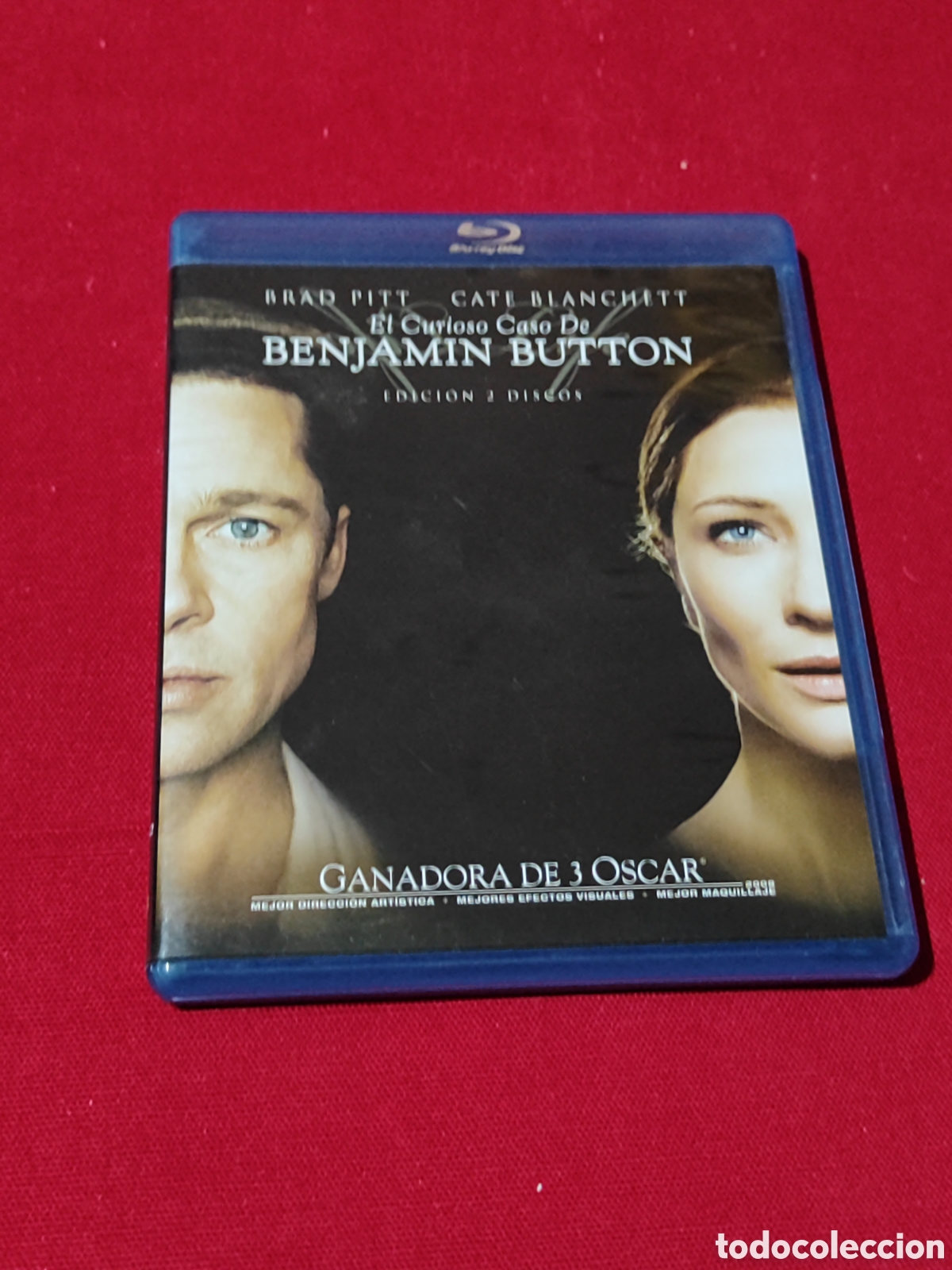 Cinema: Blu ray disc El curioso casi de Benjam&iacute;n Button Brad Pritt Cate Blanchett