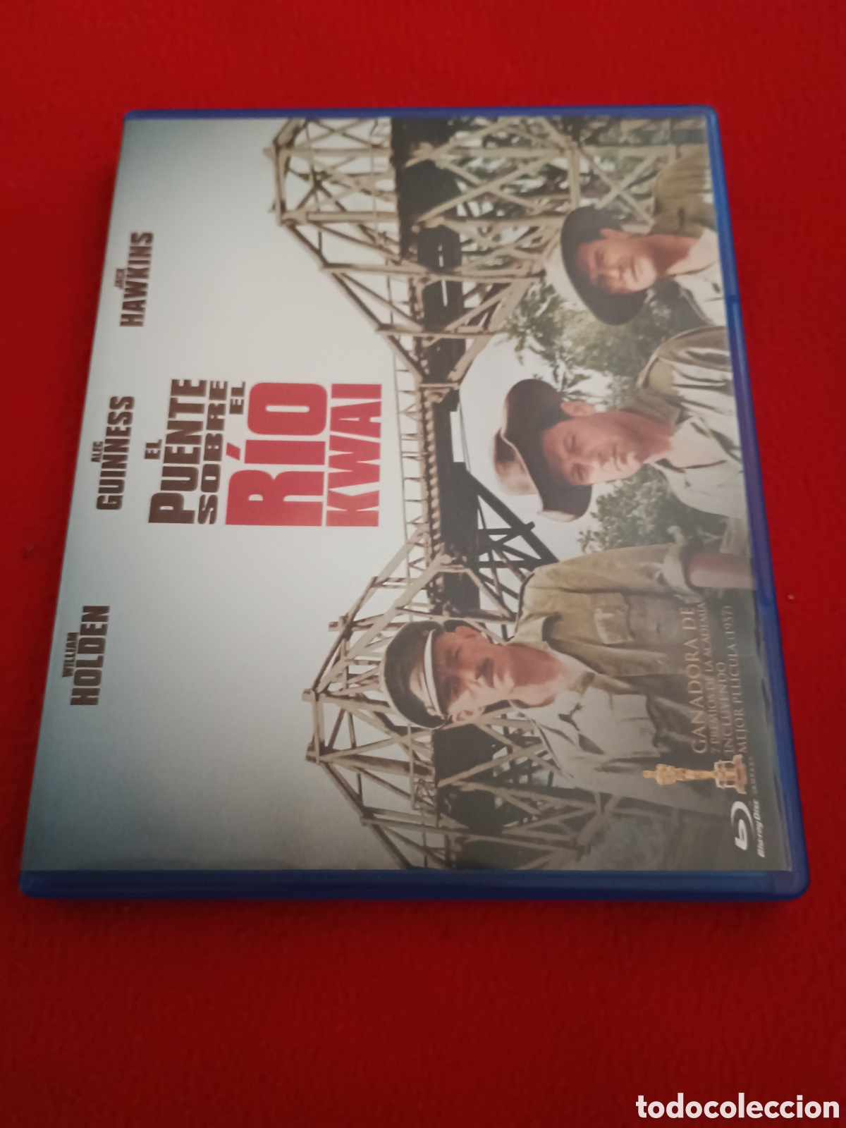 Cine: Blu-ray puente sobre el r&iacute;o kwai - David lean Alec guinness William holden