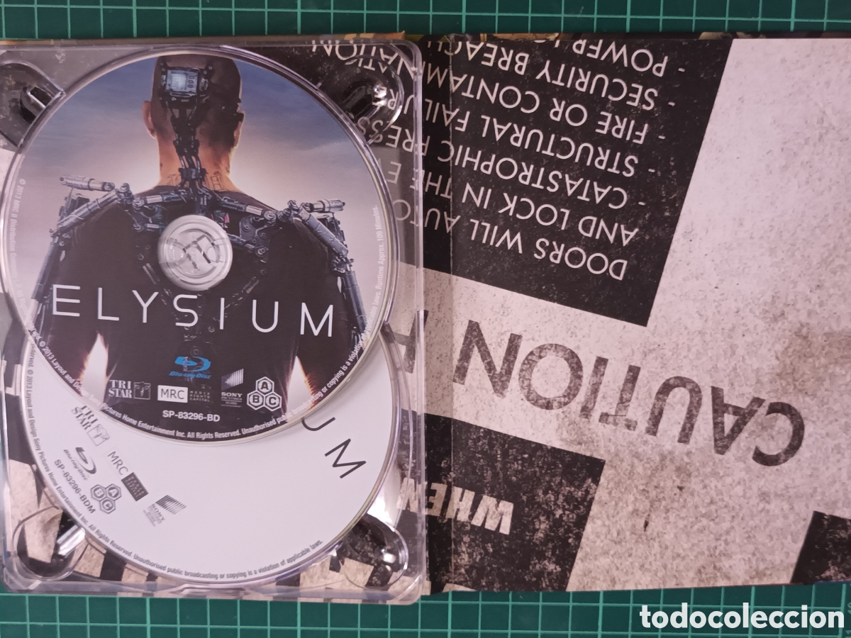 Cine: Elysium edici&oacute;n libro blue ray 2cds - Foto 2